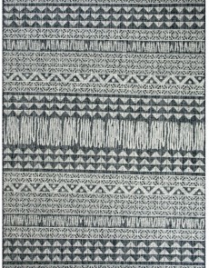 Синтетичний килим ILLUSION OUTDOOR 20 958 , BLACK GREY - высокое качество по лучшей цене в Украине.